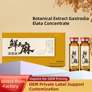 OEM hizmetleri doğal Gastrodia Elata özü püresi Gastrodin zengin takviyesi bellek artırıcı bitkisel özü sıvı - Product Image 2