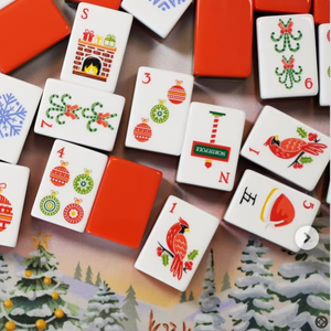 American Mahjong Tiles 160-Piece Luxury Modern Foldable Acrylic American Mahjong Set with Personalized Festival <b>Entertainment</b> - Product Image 4