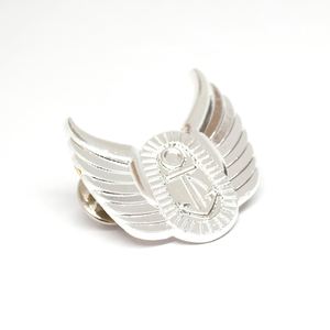 Broche en métal doré en forme de lettre S pour chapeaux, cadeaux, avec attache en plastique noir - Product Image 6