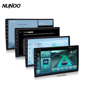 Nunoo Car DVD Player Auto Electronics Video Car DVD Player System 9/10 Inch GPS Stereo Radio Navigation System Audio