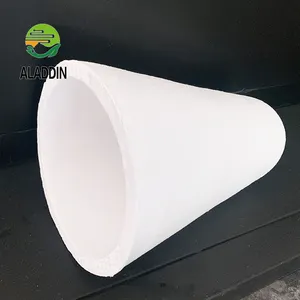 Molde de fibra cerâmica refratária de preço de fábrica cone de encaixe do chapéu para fundição de fundição