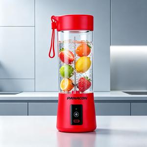 Mixeur portable pour smoothies et glace, 400 ml, sans BPA, qualité alimentaire, faible bruit, robuste, rechargeable par USB pour voiture, idéal pour l'extérieur - Product Image 1