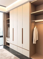 Doria – Armoire complète de luxe écologique et moderne pour homme, avec tiroirs, en mélaminé, mobilier de maison