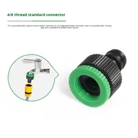 Kit de raccordement rapide en plastique Aochi, best-seller transfrontalier, connecteur de robinet de jardin, 4 pièces, raccord de tuyau d'eau 1/2''