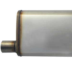 Silencieux de voiture en acier inoxydable 304, silencieux universel à montage direct, silencieux d'échappement - Product Image 1