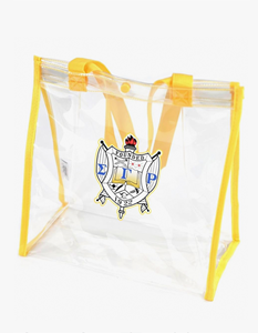 Bolsa de Mano Personalizada con Logotipo de la Hermandad Zeta Phi Beta, Bolsa de Compras Transparente de PVC, Bolsa de Hombro, Bolsa de Regalo Delta Sigma Theta - Product Image 4