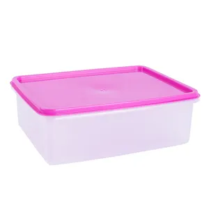 New Arrival transparent Plastic Storage Container Not Easy to Damage Large Capacity Suitable for Food Storage Made in Malaysia