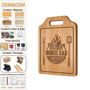 <span class=keywords><strong>Planche</strong></span> à découper rectangulaire en bambou gravée cadeau de <span class=keywords><strong>papa</strong></span> pour anniversaire ou fête des pères en bois d'ébène et résine pour la cuisine - Product Image 1