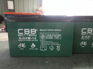 แบตเตอรี่เจลสำหรับสกู๊ตเตอร์แบบ Deep Cycle 12v 24ah 6-DZM-24 - Product Image 6