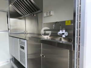ETODEVICE Remorque à café mobile de 7,2 pieds, remorque de camion de nourriture commerciale personnalisée avec équipement de cuisine - Product Image 6