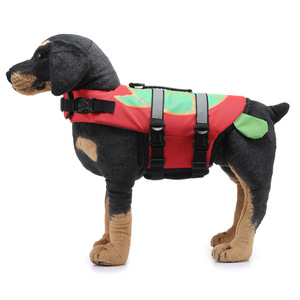 Veste de sauvetage pour <span class=keywords><strong>chien</strong></span>, vente directe d'usine, réfléchissante, avec rembourrage en coton perlé intégré, poignée dorsale renforcée, toutes saisons - Product Image 2