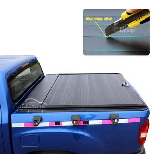 Couvercle rétractable en aluminium pour <span class=keywords><strong>Ford</strong></span> <span class=keywords><strong>Ranger</strong></span> T6 T7 et F150, ramasseur de douche, accessoire pour moteur de voiture - Product Image 2