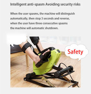 Fournitures <span class=keywords><strong>de</strong></span> thérapie <span class=keywords><strong>de</strong></span> <span class=keywords><strong>réadaptation</strong></span> <span class=keywords><strong>physique</strong></span> Équipement sous le bureau Mini vélo à pédale d'exercice électrique pour les personnes âgées - Product Image 6