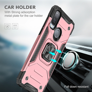 Custodia per telefono con supporto per auto in metallo armatura di livello militare con supporto ad anello per <span class=keywords><strong>TCL</strong></span> Alcatel 1L Plus <span class=keywords><strong>TCL</strong></span> <span class=keywords><strong>30</strong></span> 5G altri modelli <span class=keywords><strong>TCL</strong></span> - Product Image 6