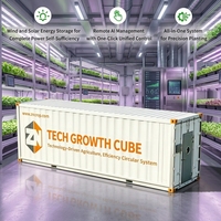 Système d'agriculture verticale hydroponique intelligent pour usine de culture en conteneurs, pour légumes, champignons, fraises, micro-légumes, grande capacité