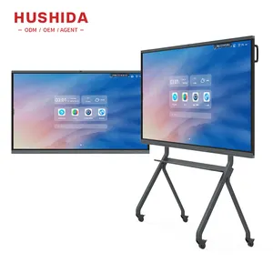 Schermo interattivo Lcd Multitouch schermo 4K 55 65 75 86 98 100 pollici schermo piatto interattivo Touch Screen