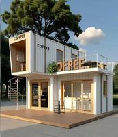 Maison conteneur en acier de luxe préfabriquée, extensible et respirante, installation rapide, maison capsule spatiale préfabriquée, chambre, école