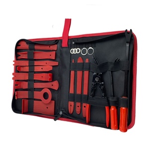 Juego <span class=keywords><strong>de</strong></span> 19 Piezas <span class=keywords><strong>de</strong></span> Herramientas Universales para Desmontaje y <span class=keywords><strong>Reparación</strong></span> <span class=keywords><strong>de</strong></span> Radio <span class=keywords><strong>de</strong></span> Automóvil, Varios Estilos para Uso en <span class=keywords><strong>Taller</strong></span>, Clips <span class=keywords><strong>de</strong></span> Puerta, Paneles y Molduras - Product Image 1