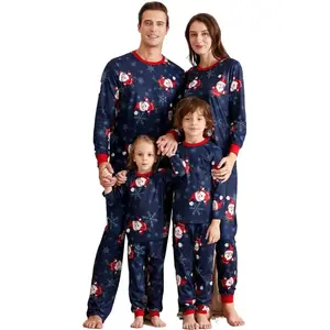 Papai Noel Floco De Neve Pijama De Noel Familiar Pijama De Navidad Familiar Mamãe E Eu Família Pijama De Natal