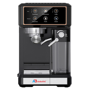 Máquina de Café Espresso Semiautomática Profesional Digital Anbo, 20 Bares de Presión, Acero Inoxidable, Multifuncional, para Hotel - Product Image 4