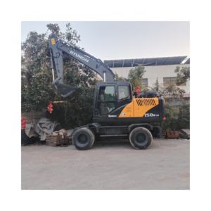 Pelle d'occasion bon marché d'origine coréenne HYUNDAI 150W-9T Pelle sur pneus à bas prix HYUNDAI 150W-9 à VENDRE - Product Image 1