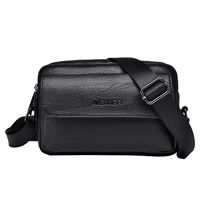 Sacs pour hommes OEM, sacs à bandoulière tendance très vendus, grande capacité, cuir PU de haute qualité, sacs à bandoulière décontractés pour hommes, sport de plein air