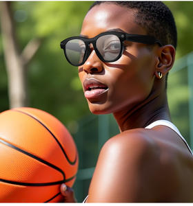 Gafas Inteligentes con Cámara IA de 200W 1080P, GPS, Resistentes al Agua IPX-5, Traducción de <span class=keywords><strong>Texto</strong></span> Multilingüe, Control por Voz, Detección Inteligente de Objetos - Product Image 4