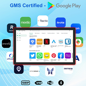 2025 Treo Tường 21.5 inch Android 14 tùy chọn PoE NFC LCD màn hình cảm ứng cạnh với ánh sáng LED 4 + 32GB cho cuộc họp đặt phòng hệ thống - Product Image 4