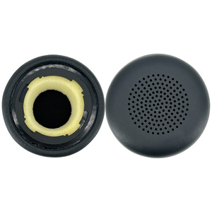 For Logitech Zone 950 Zone Wireless 2 Earpads Premium Protein Leather Ear <b>Pads</b> Smooth Leatherette Twist <b>Lock</b> Cushion Covers - Product Image 3