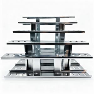 Échelle à câbles industrielle de haute qualité, robuste, galvanisée, résistante à la corrosion, type échelle perforée, avec accessoires - Product Image 4