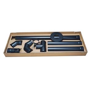 <span class=keywords><strong>Tuyau</strong></span> de cheminée coaxial courbé à 90 degrés en acier au carbone thermolaqué JOOCHEN pour poêle à granulés et accessoires de foyer à <span class=keywords><strong>bois</strong></span> - Product Image 4