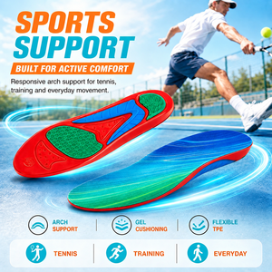 <span class=keywords><strong>Solette</strong></span> <span class=keywords><strong>Ortopediche</strong></span> Personalizzate con Scanner 3D del Piede, Alta Elasticità, per <span class=keywords><strong>Scarpe</strong></span> Sportive e Sneakers - Product Image 3