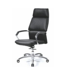 Silla de oficina moderna y cómoda de cuero 36019-1608C/B/A - Product Image 5