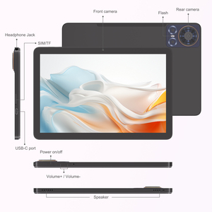 C ý tưởng 10.1 inch Android 14 máy tính bảng hiệu suất cao 8 GB + 1 TB 800*1280 IPS màn hình điện dung màu đen mới MTK bao gồm wifi - Product Image 6