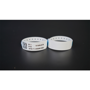 RFID Healthcare Waterproof PVC Bracelet Wristbands PVC Disposable Wristband Tag for Patient <b>access</b> - Product Image 1