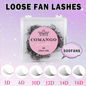 500 bouquets <span class=keywords><strong>de</strong></span> <span class=keywords><strong>cils</strong></span> pré-faits faits à la main, base pointue, tige moyenne, volume, extensions <span class=keywords><strong>de</strong></span> <span class=keywords><strong>cils</strong></span> - Product Image 3