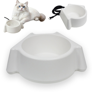 Mangkuk pemanas hewan peliharaan anjing kucing kualitas tinggi dari pabrik dengan 304 mangkuk ganda baja tanpa jahitan untuk makanan panas dan air minum - Product Image 5