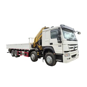 รถเครนติดรถบรรทุกแบบแขนพับได้ HOWO 8x4 ขนาด 25 ตัน - Product Image 6