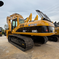 Pompa Hidrolik Excavator Crawler Bekas 330C 44 Ton Produktivitas Tinggi, Kemampuan Grading Unggul, Konstruksi Tahan Lama