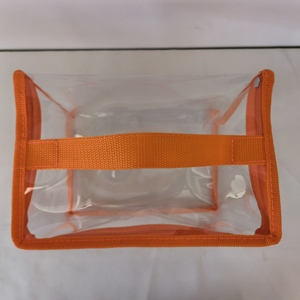 Sac à provisions transparent en PVC sacs en plastique avec logo personnalisé sac fourre-tout de plage transparent cadeau de mariage - Product Image 5