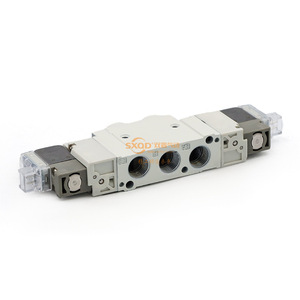 Vanne solénoïde double Sxqd Sy5220-5lzd-01, port 1/4 po, vanne de régulation de gaz pour systèmes pneumatiques - Product Image 2