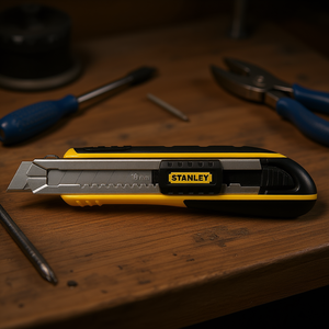 Cuchillo Multiusos Stanley con Hoja Retráctil de 18 mm - Product Image 3