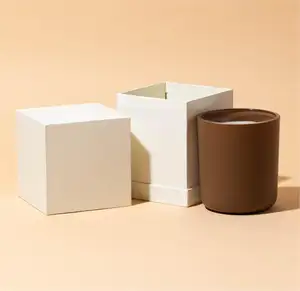 Hochwertige kunden spezifische Mini-Kerzen-Geschenk box starre Bastel box für Kerzenhalter