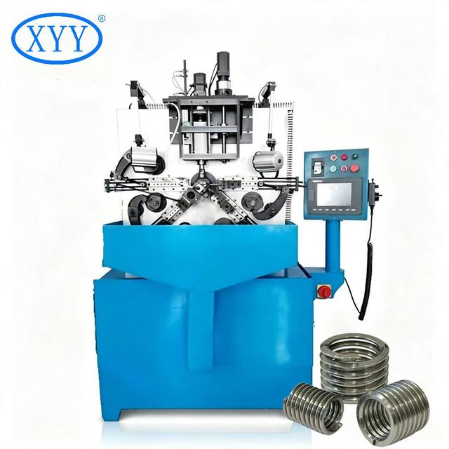 Full Automatic CNC Spring Machine Innovative Machinery Developed for Steel Wire Insert Production