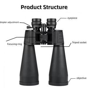 Prismáticos con Zoom 20-180x100, luz nocturna para exteriores, ocular grande, binoculares telescópicos de alta potencia - Product Image 6