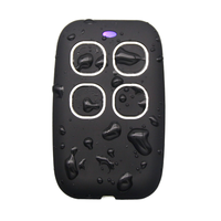 Control Remoto Inalámbrico Universal Multifrecuencia 315-433MHz, Transmisor de 4 Botones para Puerta de Garaje
