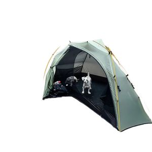 6 Persons <b>Large</b> Oxford Waterproof One Bedroom Four-Season Quick Opening <b>Tent</b> for Outdoor Camping - Product Image 5