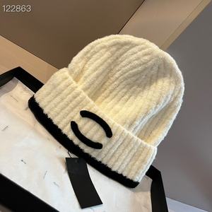 Bonnet en tricot Jacquard à carreaux épais et chaud de haute qualité DL, pompon à carreaux noir et <span class=keywords><strong>blanc</strong></span> <span class=keywords><strong>avec</strong></span> numérique, nouveauté 2026 - Product Image 5