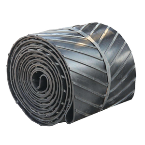 Kaymaz Chevron V Desenli Torbalanmış Hacimli Malzemeler İçin EP Konveyör Bandı - Product Image 2
