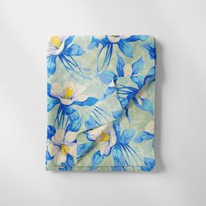 Vải cotton Tana Lawn in kỹ thuật số họa tiết hoa Liberty London mới về, dùng may quần áo, đầm - Product Image 5